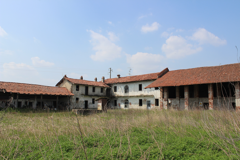 Podere Tauley prima della ristrutturazione - Cascina